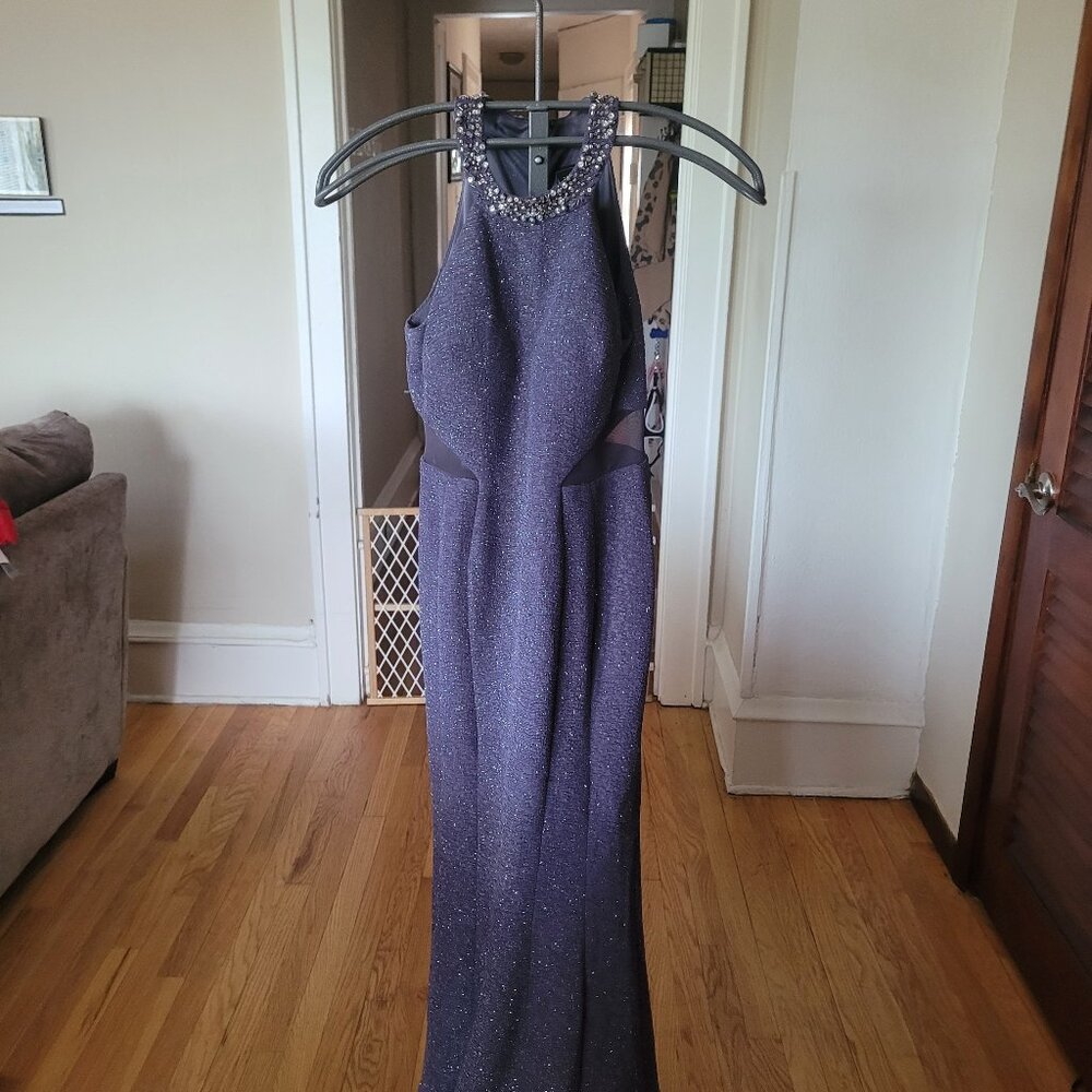 Gray Evening Gown, Size 6